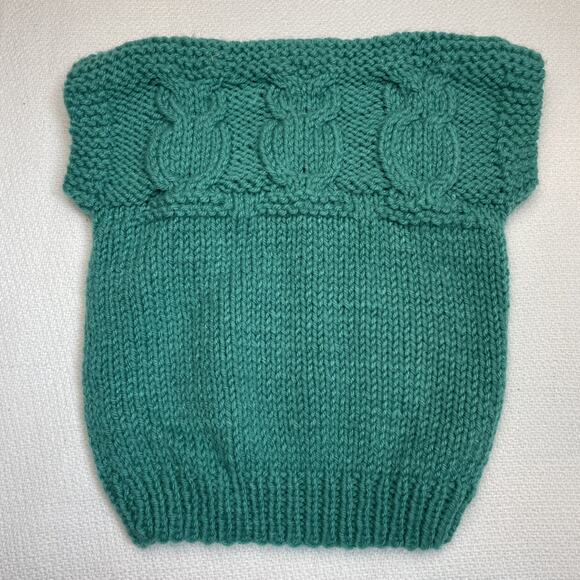 Handmade Owl Crocheted Sweater - Picture 2 of 4